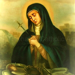 Our Lady of Sorrows Mother Virgin Mary Wounded Heart Passion of Jesus Digital Downloads