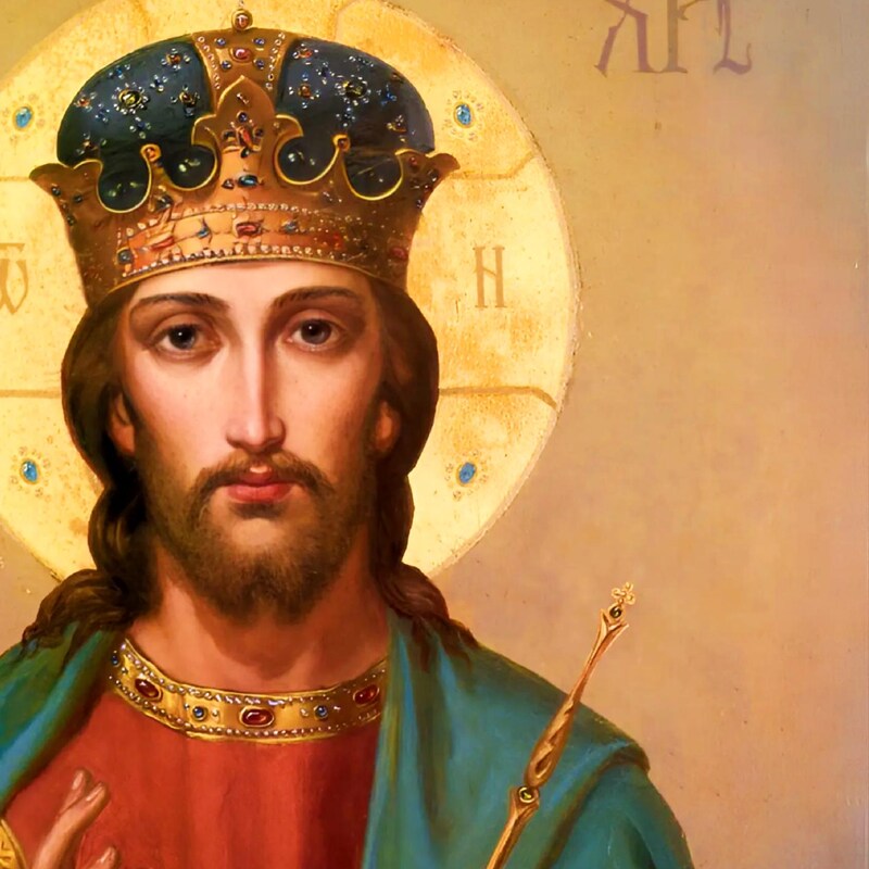 Christ the King Icon - Etsy
