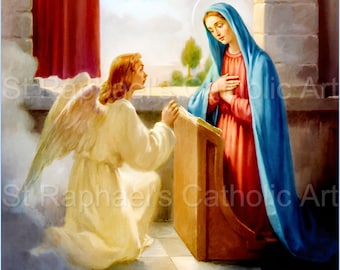 Rosary 5 Joyful Mysteries Complete Holy Pictures Catholic Our Lady Devotion Powerful Art Digital Downloads