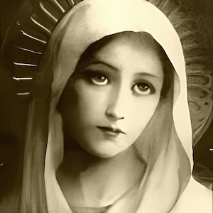 CATHOLIC OUR LADY Mother Mary of Sorrows Stunning Catholic Art Digital Downloads x5