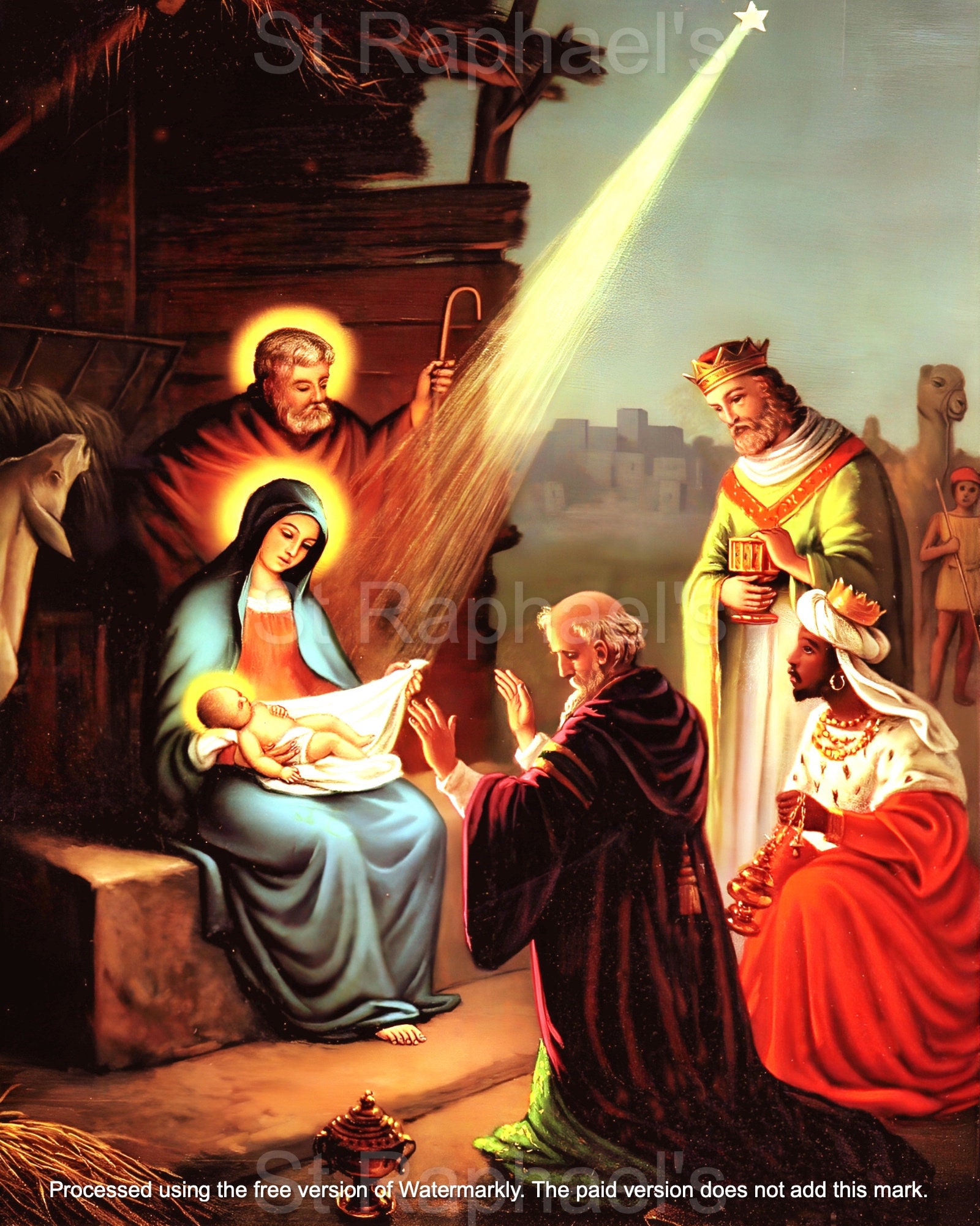 クリスマス 3人の王 公現祭 キリストの誕生 降誕 デジタルダウンロード