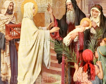 Holy Rosary Presentation of the Child Jesus in the Temple 4th Joyful Mystery