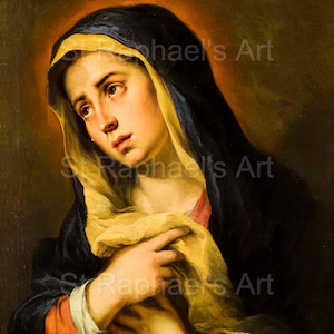 Cattolica Madonna Addolorata Bellissime opere d'arte digitali da scaricare