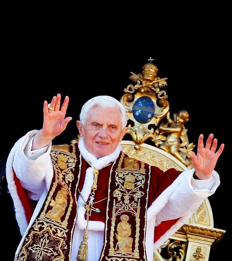 Pope Benedict XVI Catholic Vatican Rome Church Picture Collection X5