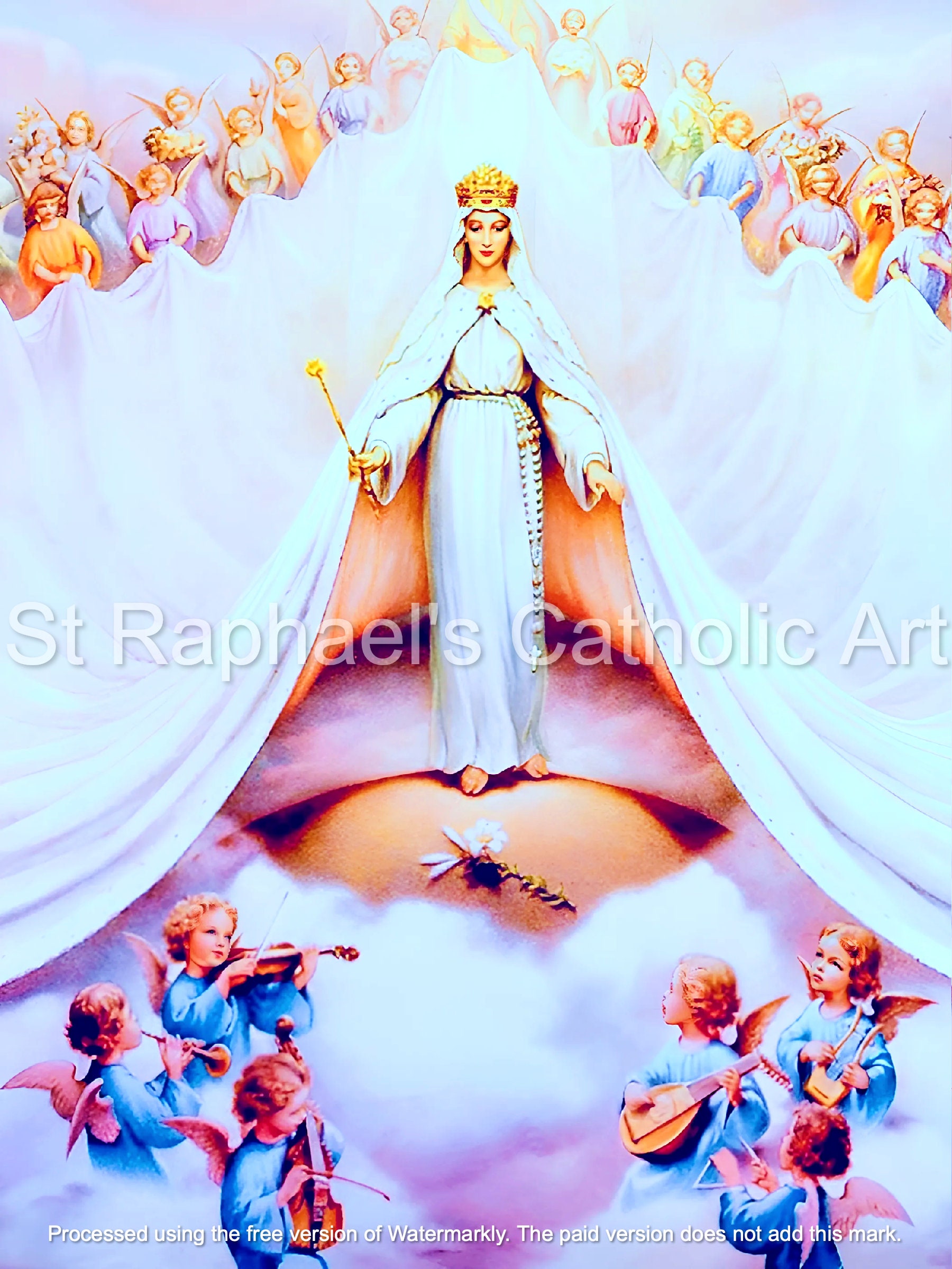 Our Lady Queen of Heaven and All Angels Virgin Mary Catholic