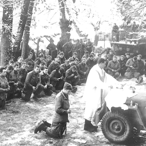 Traditional Latin Mass World War American Army USA Catholic Soldiers Sacrifice of Mass Priests Chaplain Digital Downloads Part 2