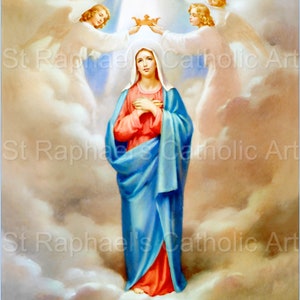 Rosario - Misteri Gloriosi - Collezione Completa - Immagini Sacre - Madonna - Potente Arte Cattolica - Preghiera e Devozione - Download Digitali