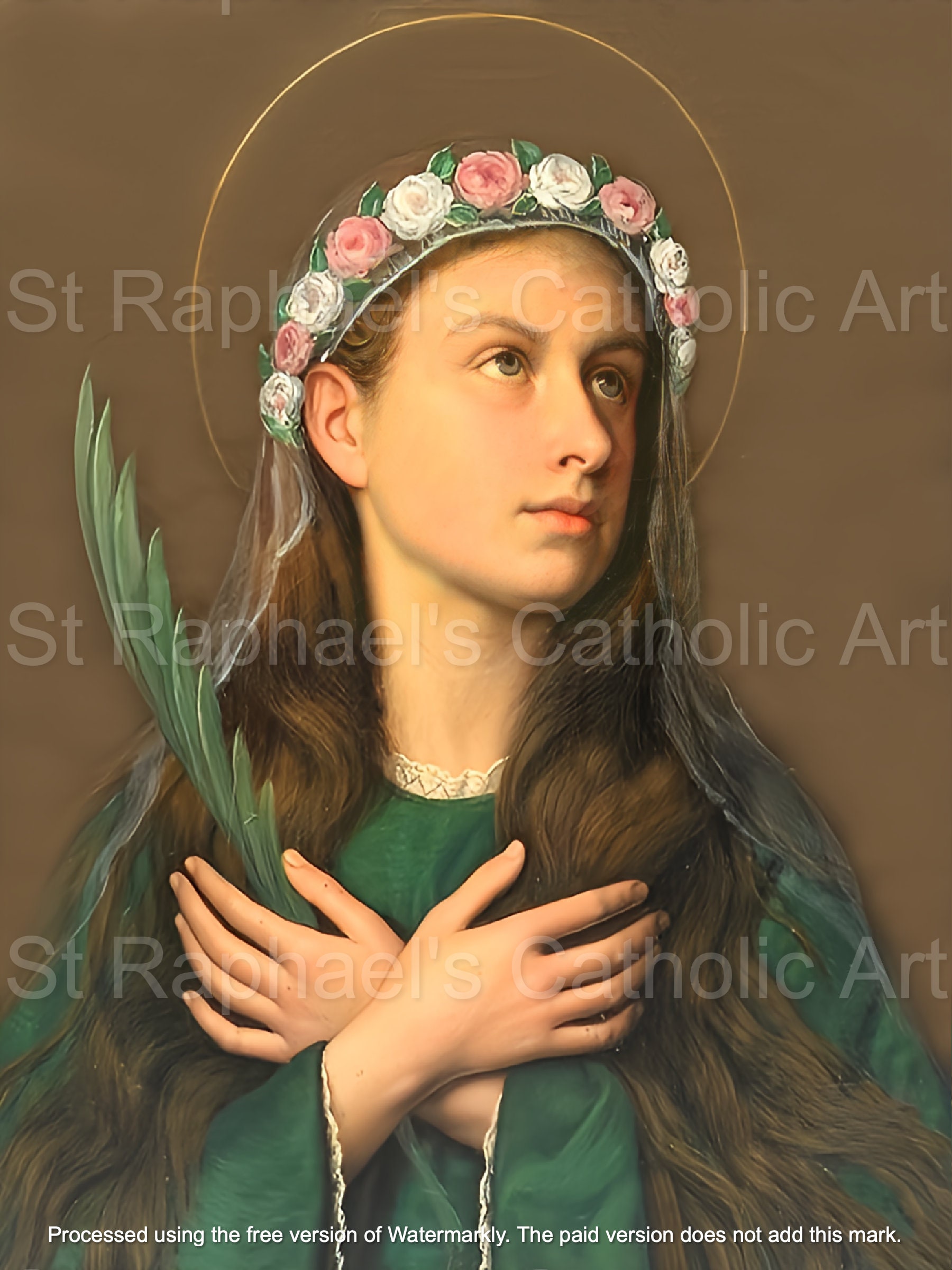 St Maria Goretti Catholic Girl Saint Virgin and Martyr Purity and Young ...