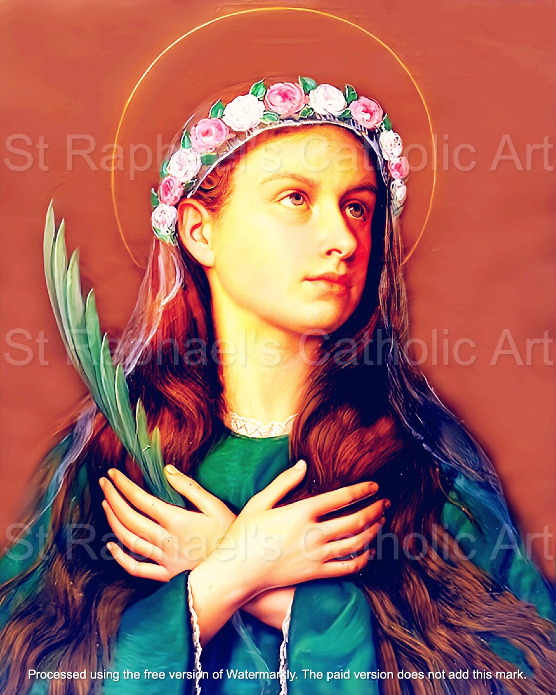 St Maria Goretti Catholic Girl Saint Virgin and Martyr Purity and Young ...