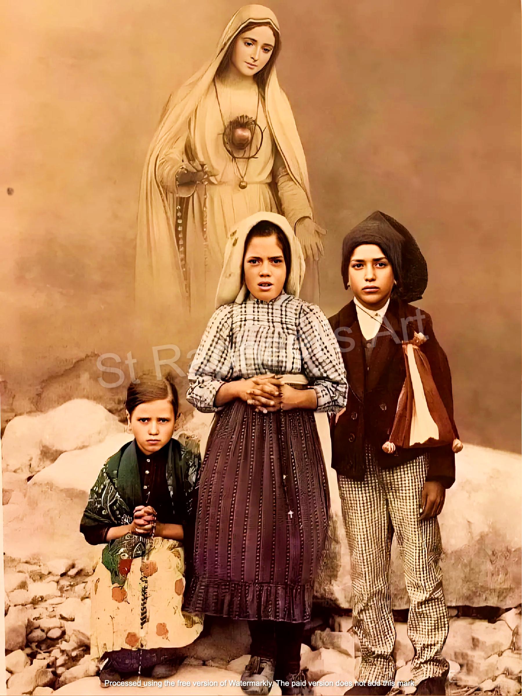 Fatima CD３枚セット Fatima Our Lady Three Children Lucia Jacinta Francisco Virgin Mary