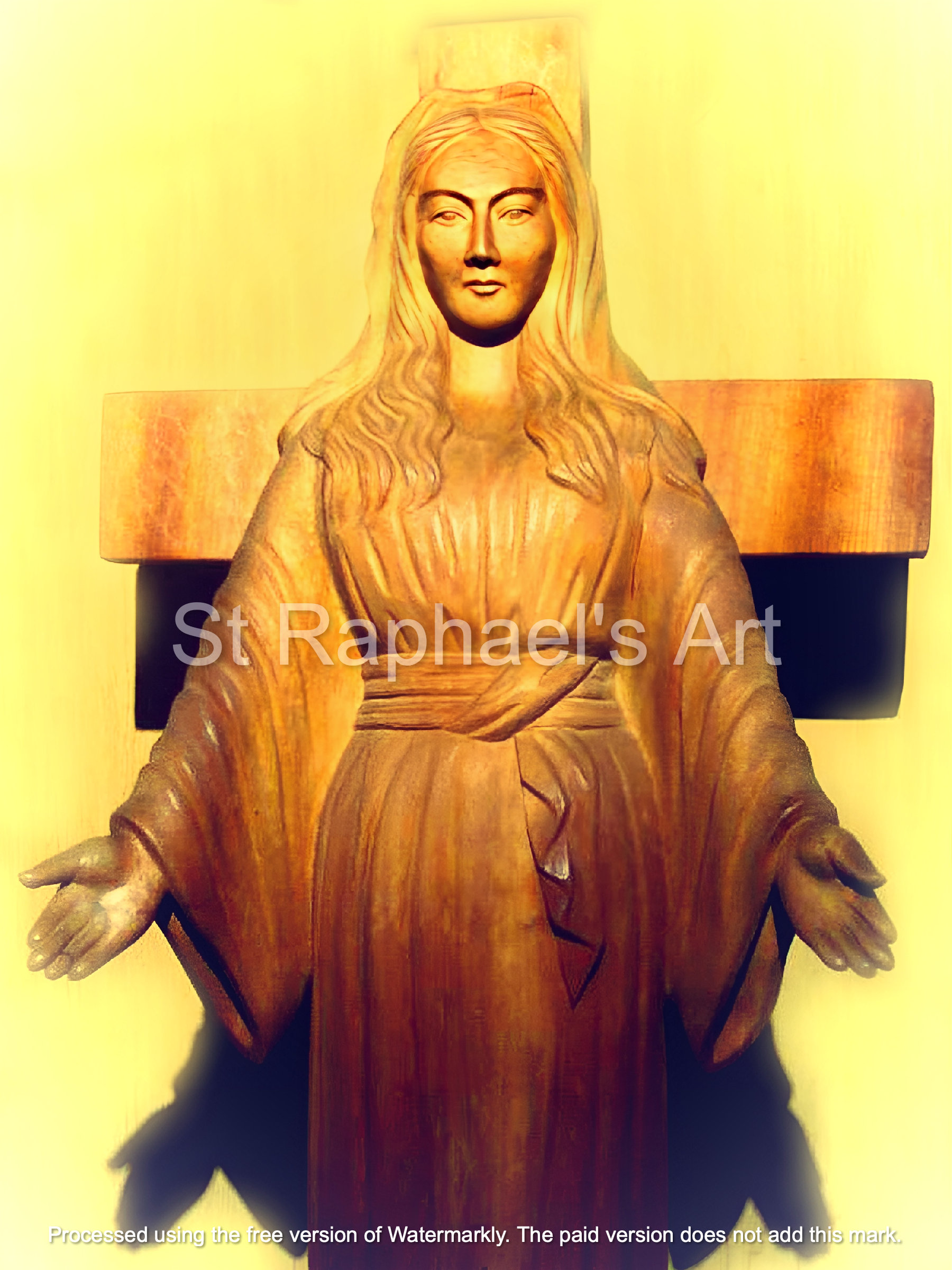 Our Lady of Akita Japan Virgin Mary Apparition Statue Miraculous