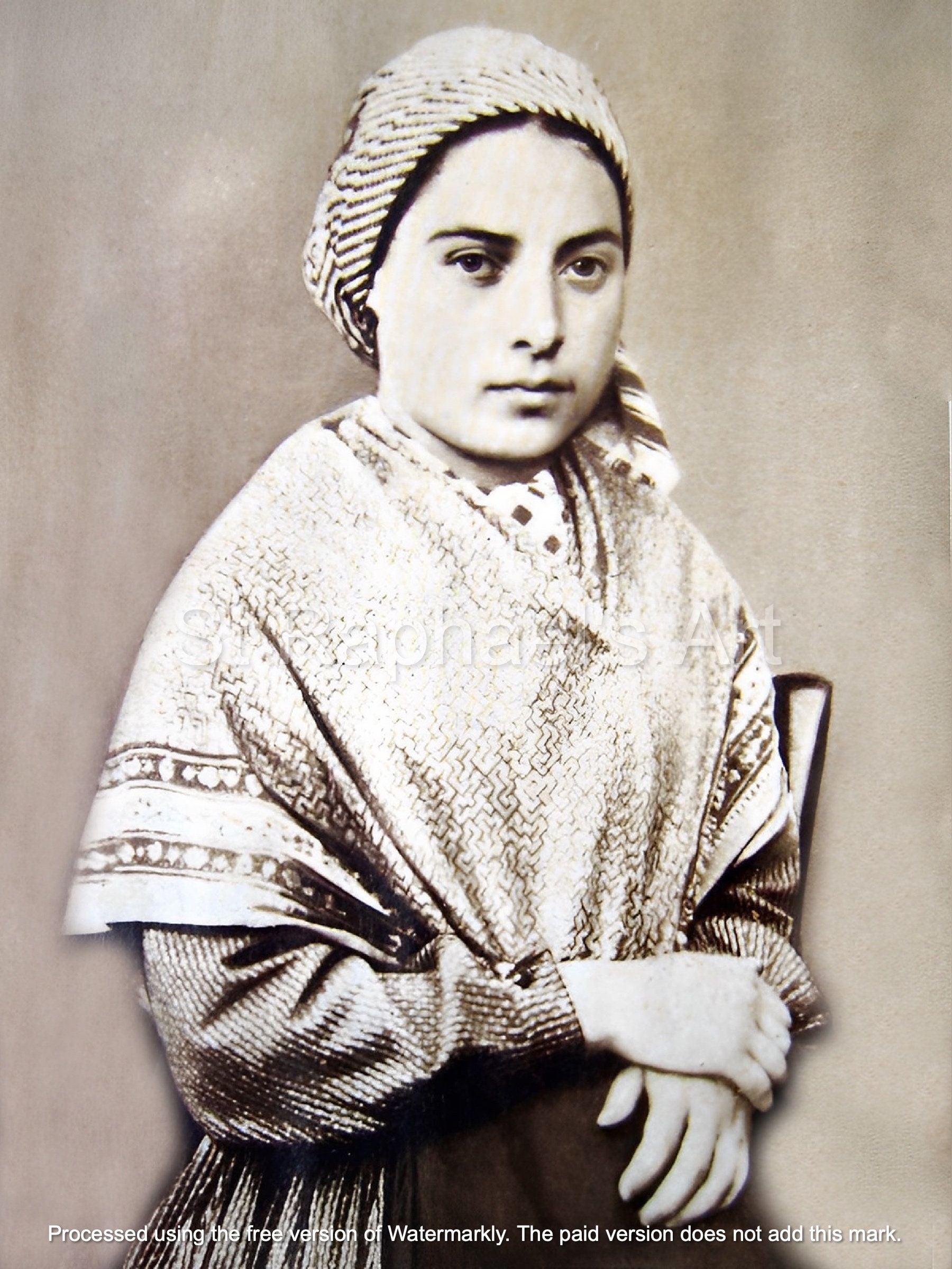 聖ベルナデッタ ルルド 聖母マリア フランス 出現 カトリック 修道女