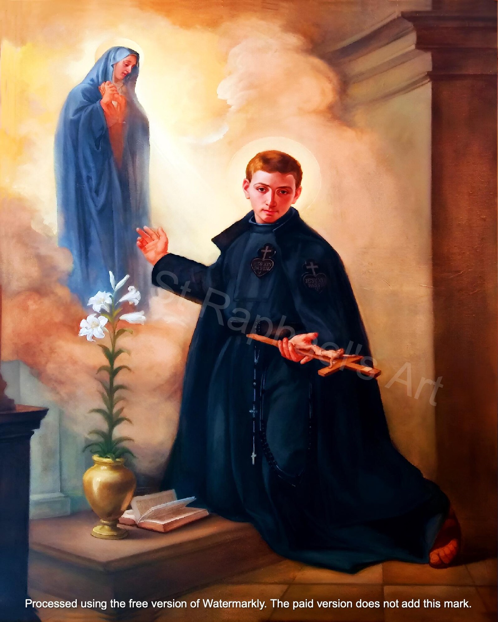 St Gabriel of Our Lady of Sorrows Passionist Monk Catholic Saint Feast ...