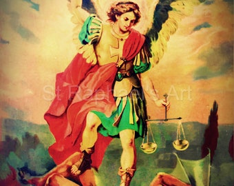 St. Michael At The Last Judgement - Noah