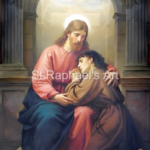 Catholic Sacrament Confession Penance Forgiveness Jesus Priest x5 Digital Downloads