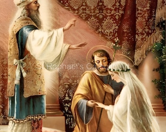 Catholic Marriage Espousal of Mary and Joseph Church Holy Virgin Mary Sacrament