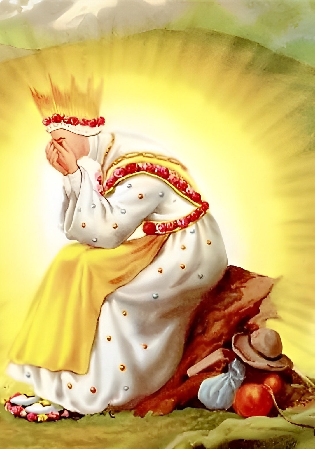 Our Lady of La Salette Catholic Crying Virgin Mary Apparition Picture