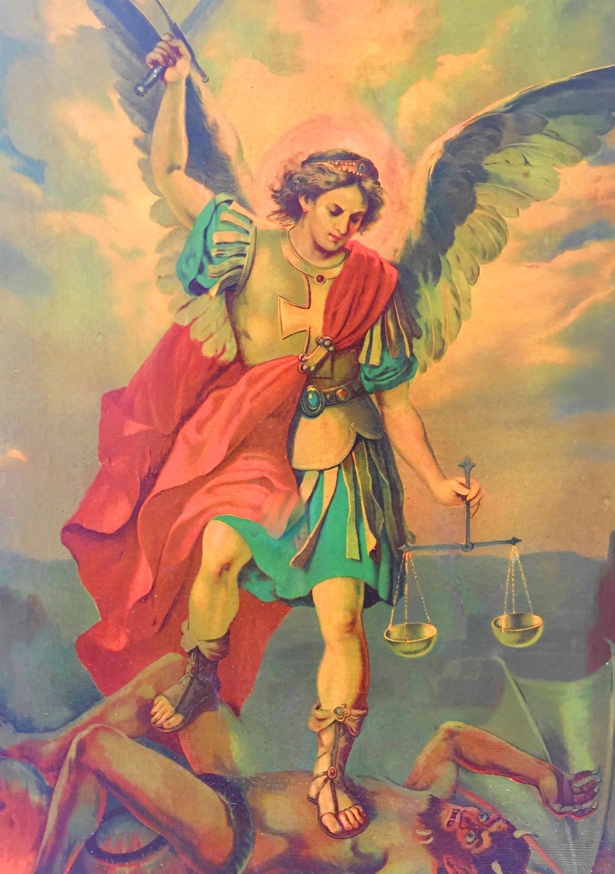 Exorcism Prayer St Michael Pope Leo XIII Defend Us Against the Devil