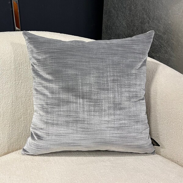 Grey Euro Sham Etsy