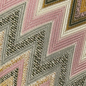 Colorful Chevron Fabric, Pink By The Yard, Woven Fabric Chevron Pillow fabric ,Zigzag Upholstery Fabric, Not Digital Printing, NOT PİLLOW
