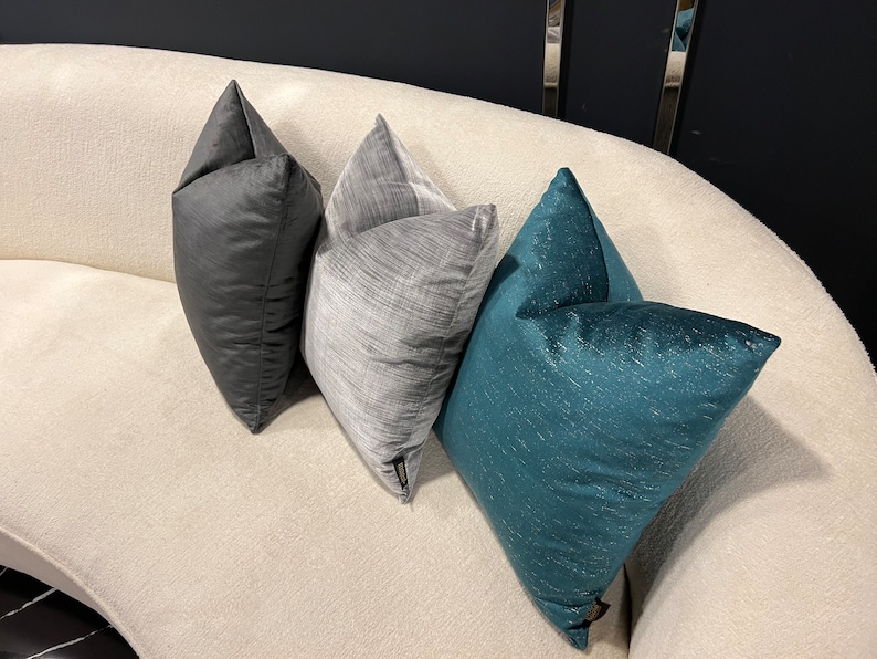 Teal Blue Velvet Pillow Coverblue Velvet Pillowblue Throw Etsy