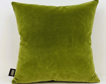 Oreiller vert olive, taies d'oreiller en velours vert, oreiller vert, taies d'oreiller vertes, housses de coussin, taies d'oreiller 18 x 18 20 x 20, décoration d'intérieur