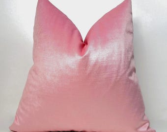 Baby Pink Velvet Pillow Cover: Luxury Velvet Cushion