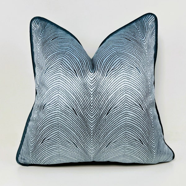 Blue Decorative Pillows - Etsy