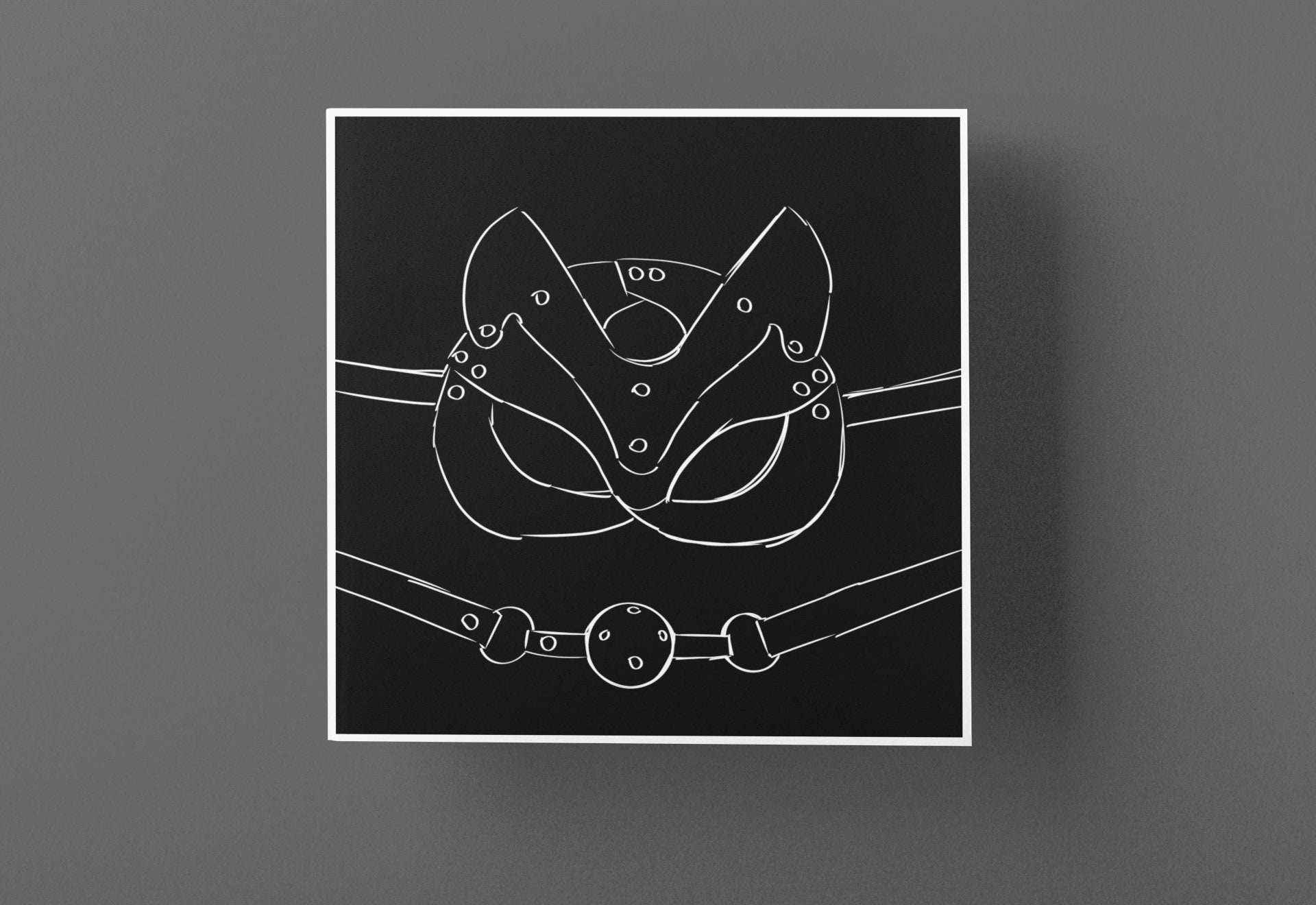 Printable Drawing BDSM Bondage and Domination bdsm - Etsy
