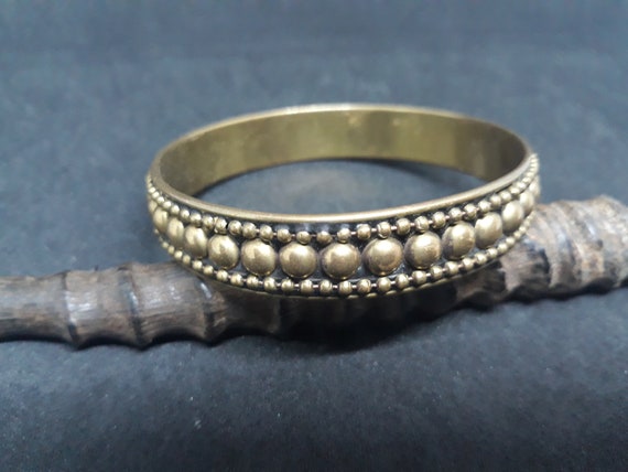 Antique Berber Bracelet, Copper Bangle, Berber Je… - image 5