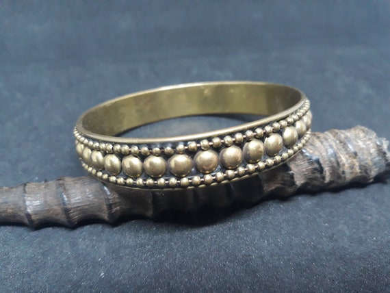 Antique Berber Bracelet, Copper Bangle, Berber Je… - image 7