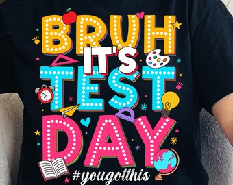 It's Test Day You Got This Png, Retro Testing Day, Rock The Test Png, Staar Test Png, Testing Png, State Testing Png, Teacher Test Day Svg