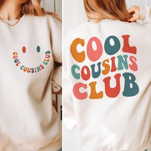 Cool Cousins Club Svg Png, Cousin Shirts For Family Reunion, Cousin Birthday Gifts, Cousin Gifts, Cousin Shirt, Cousin Sublimation Png