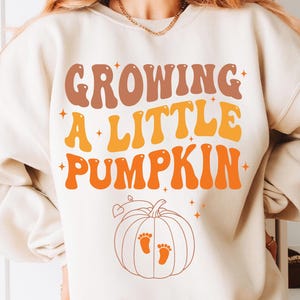 Growing A Little Pumpkin Svg, Fall Maternity Png, Fall Pregnancy Announcement Gift, Pregnancy Thanksgiving, Pregnancy Png, Thanksgiving Svg