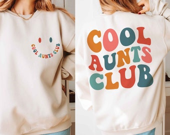 Cool Aunts Club svg, Cool Aunt png, Aunt Birthday Gift, Aunt Valentines Day Gift, Gift for Auntie, Cool Aunts, Aunt Gift, Auntie shirt
