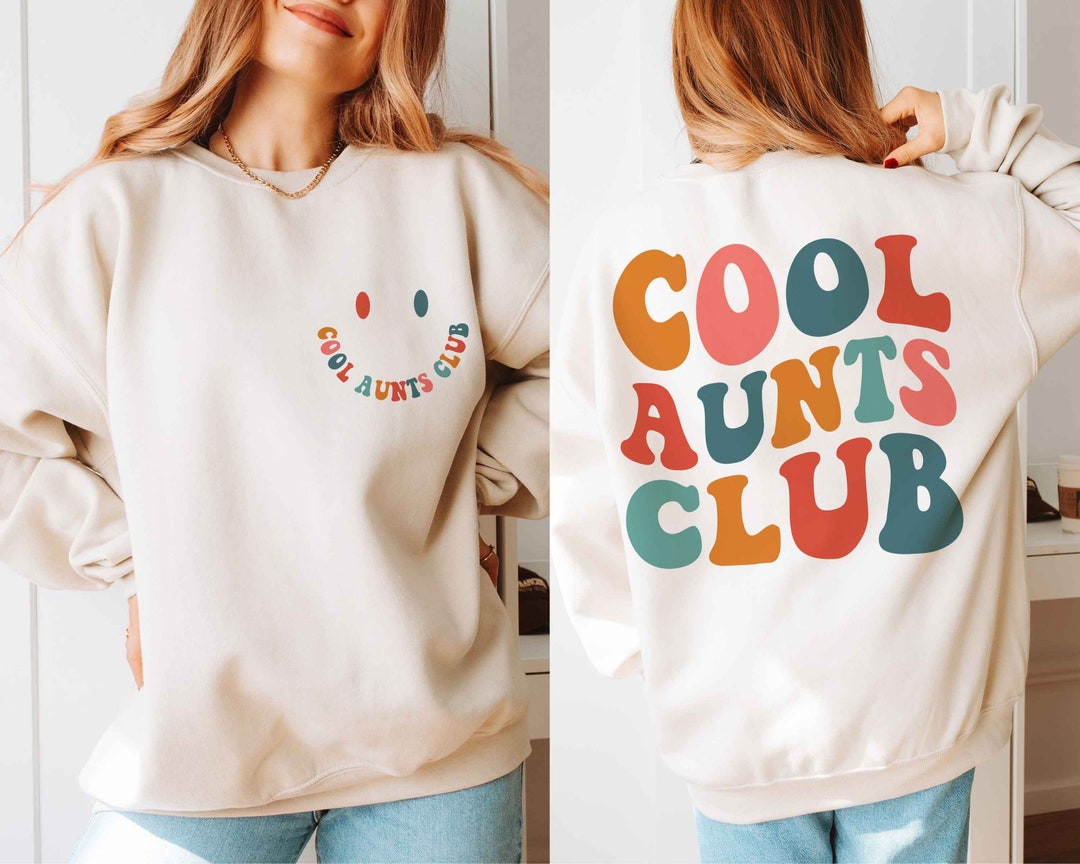 Cool Aunts Club Svg, Cool Aunt Png, Aunt Birthday Gift, Aunt Valentines ...