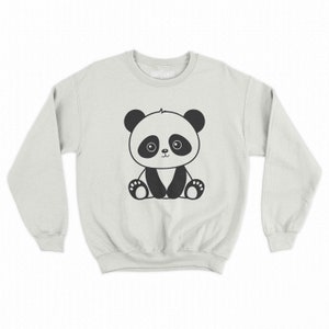 Cute Panda Svg, Cute Baby Panda Svg, Cute Animal Svg, Panda Svg Cut