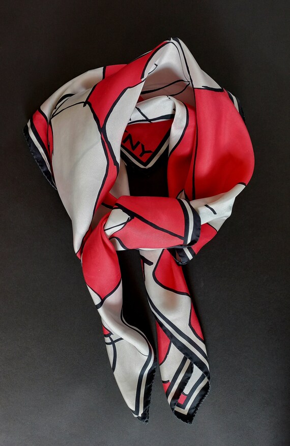 dkny scarf designer silk Gem