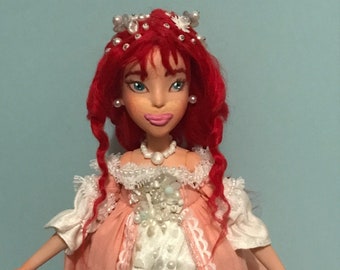 OoAK Ariel die kleine Meerjungfrau Disney Prinzessin Puppe