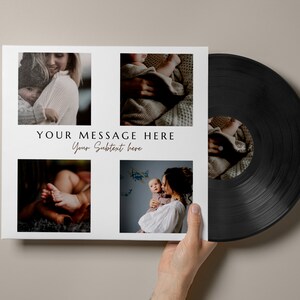 Disco de vinil personalizado, LP de 12", mixtape, playlist totalmente personalizada, 40 minutos de músicas, fotos personalizadas, envio rápido, perfeito para presentes e casamentos
