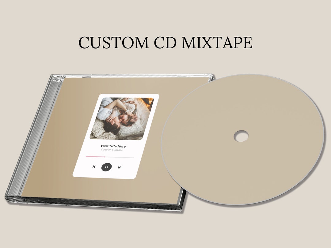 Personalized Photo CD Mixtape, Custom Jewel Case, Music Gift - Etsy