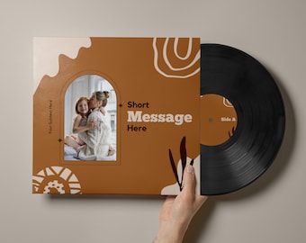 Custom Vinyl Record Mixtape: Personalized Playlist LP, Anniversary Gift