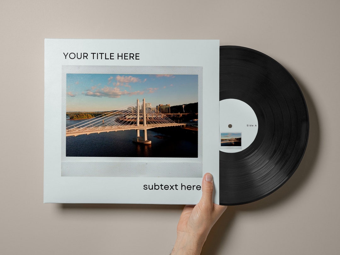 Custom 12in Vinyl Record, Photo Border, Personalized Gift - Etsy