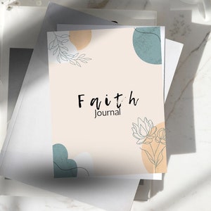 Digital Download Faith Template Journal Pdf - Etsy