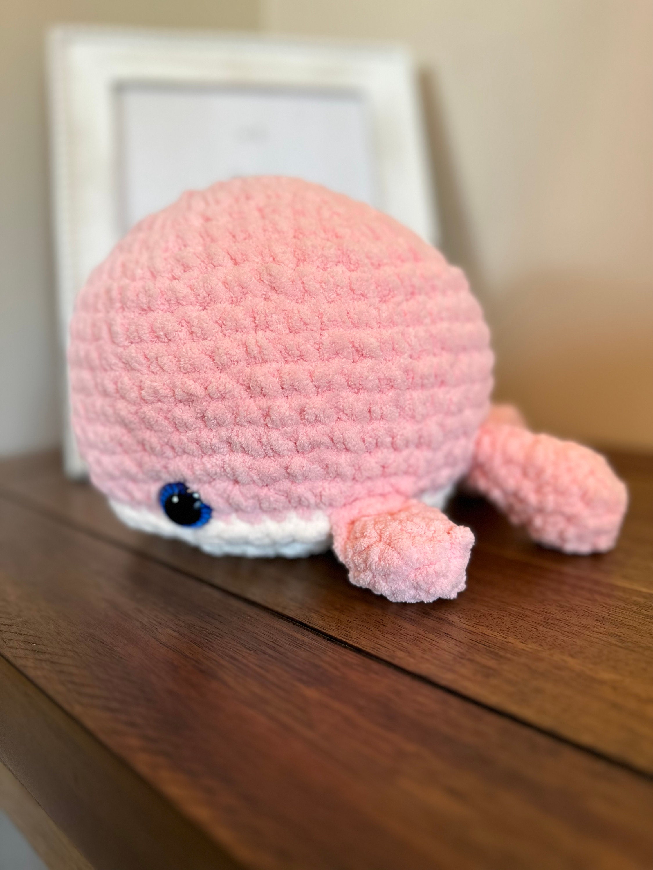 Crochet Whale Whales Crochet Plushies Pink Whale Crochet Etsy