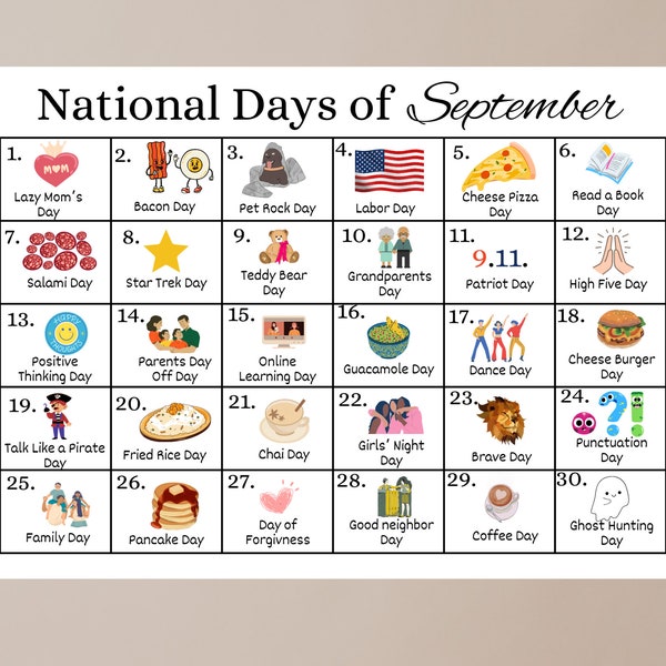 National Days Etsy National Days Etsy