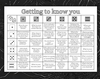 IJsbreker voor kinderen, Kennismakingsspel, DiceBreaker Roll and Tell Game, Teacher Resource, Back to School, Games for Kids, Dobbelspel