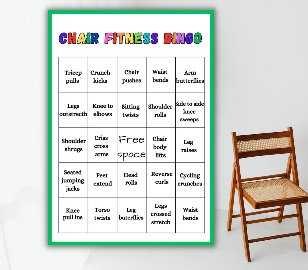 chair-fitness-bingo-chair-exercise-bingo-movement-activity-exercise-game-for-kids-get-fit-activity-get-moving-workout-bingo-pe-bingo-etsy