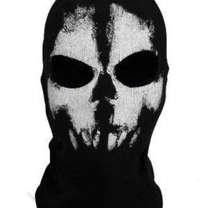 Cod Ghost Tactical Balaclava Skeleton Ghost Skull Premium Full - Etsy