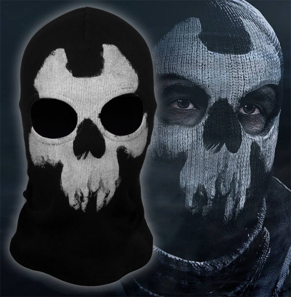 Skull Face Mask,Call of Balaclava Duty Mask Ghost Skeleton Ski
